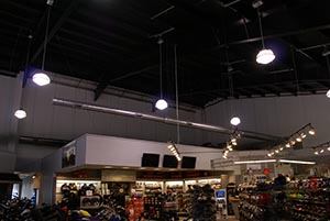 ABS-Steel constructed Hudson Valley Cycle's showroom